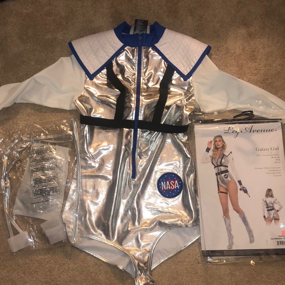 Galaxy Girl Sexy Astronaut Halloween Costume